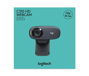 Logitech C310, HD, black - Webcam