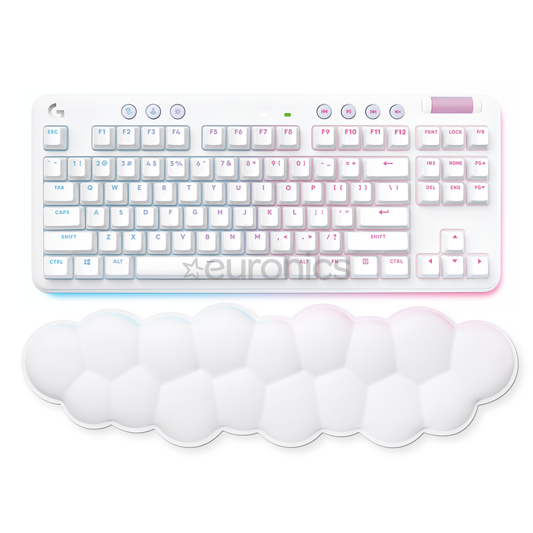 Logitech G713 TKL, GX Linear, US, balta - Klaviatūra