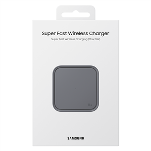 Samsung Wireless Charger, melna - Bezvadu lādētājs