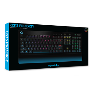 Logitech G213 Prodigy, RUS, melna - Klaviatūra