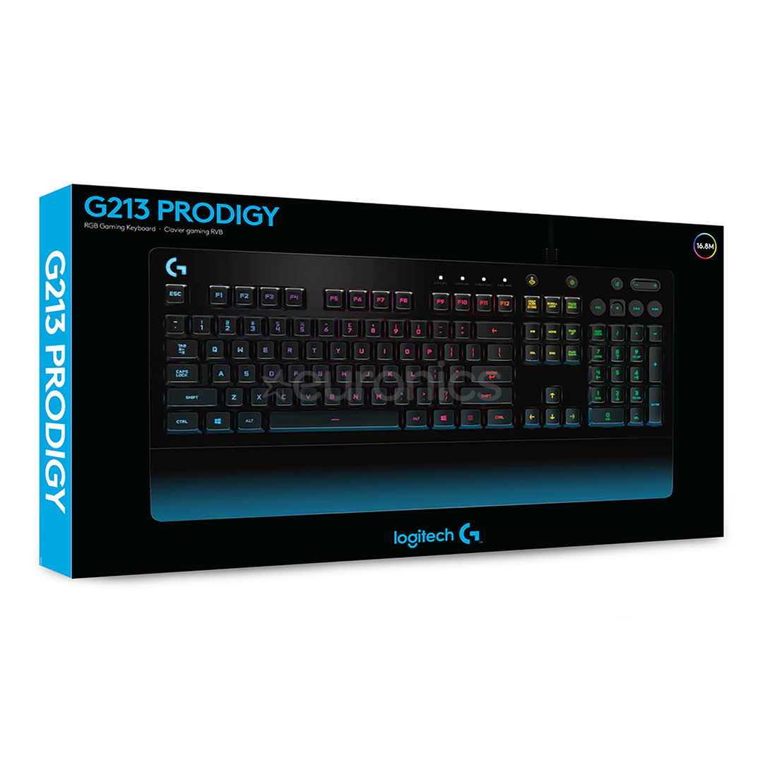 Logitech G213 Prodigy, RUS, black - Keyboard