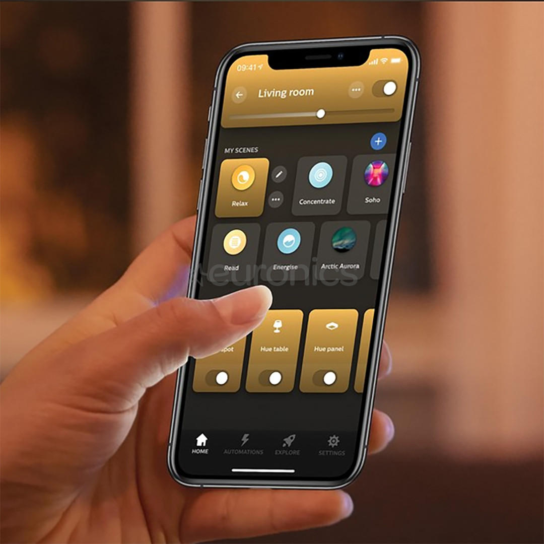 Philips Hue White Filament, E27, black - Smart Light