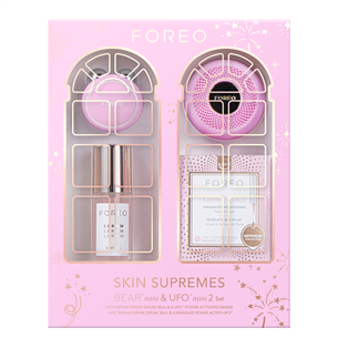 FOREO BEAR mini & UFO mini 2, pink - Facial skin care set BEAR/UFOSET