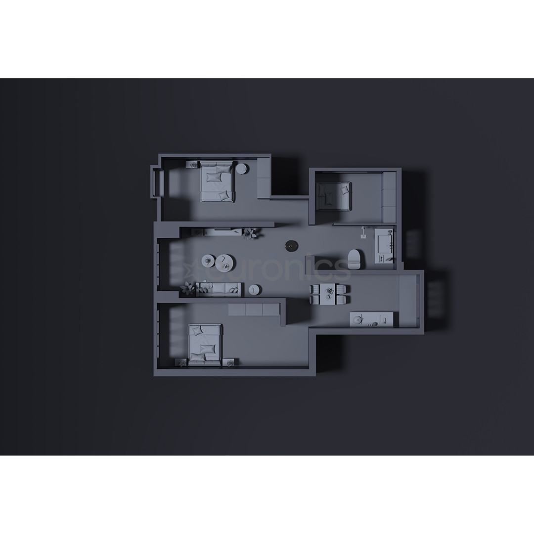 Zaco, A11s Pro, mitrā un sausā uzkopšana, melna - Robots putekļu sūcējs