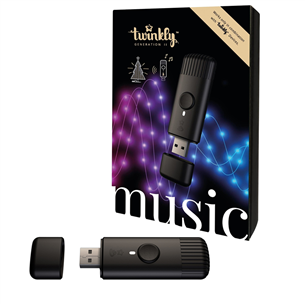 Twinkly Music, черный - Музыкальный адаптер USB TMD01USB