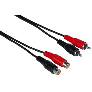 Audio Extension Cable 2xRCA -- 2xRCA, Hama (2,5m)