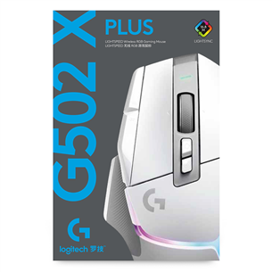 Logitech G502 X PLUS, white - Wireless Optical Mouse