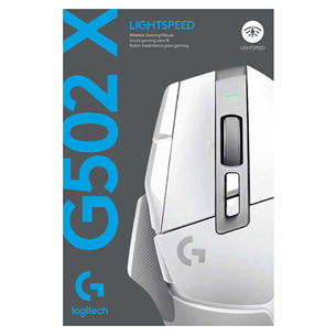 Logitech G502 X LIGHTSPEED, white - Wireless Optical Mouse