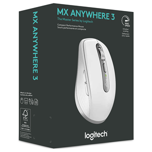 Logitech MX Anywhere 3, белый - Беспроводная лазерная мышь