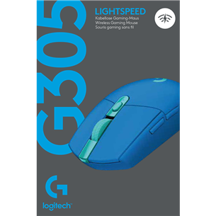 Logitech G305, синий - Беспроводная оптическая мышь