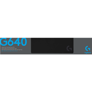 Logitech G640, melna - Datorpeles paliktnis
