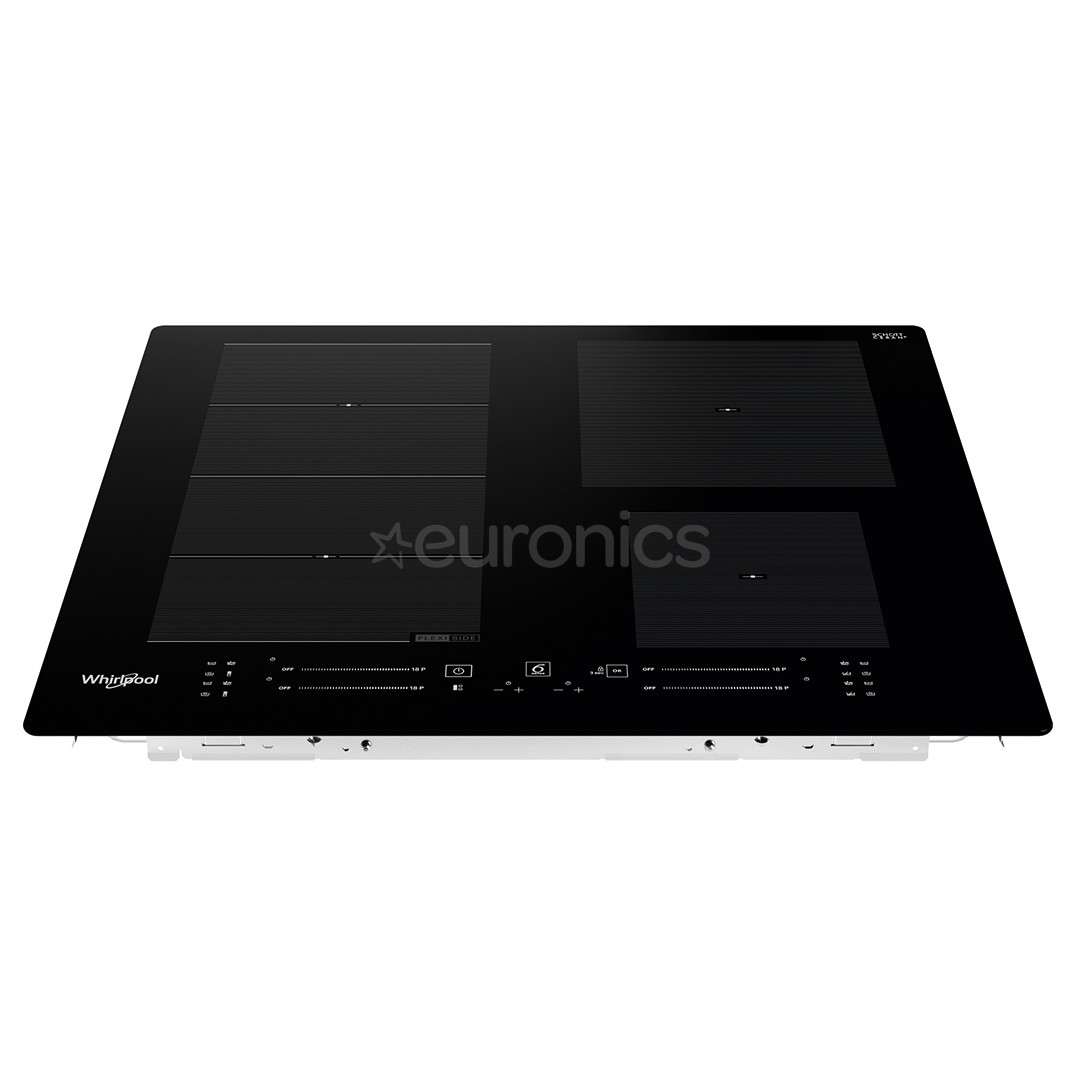 Whirlpool, width 59 cm, frameless, black - Built-in Induction Hob