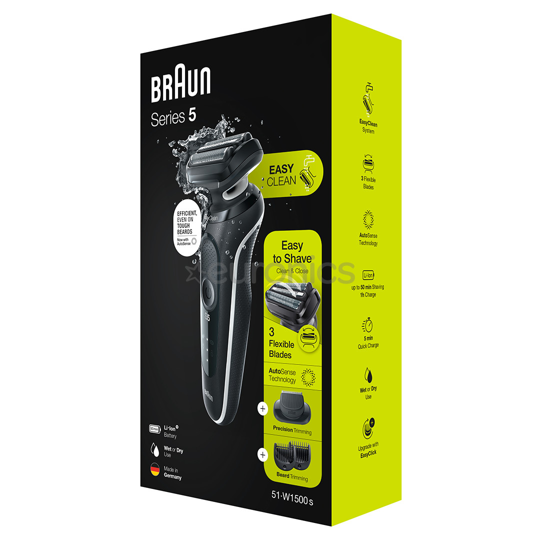 Braun Series 5, Wet & Dry, black - Shaver