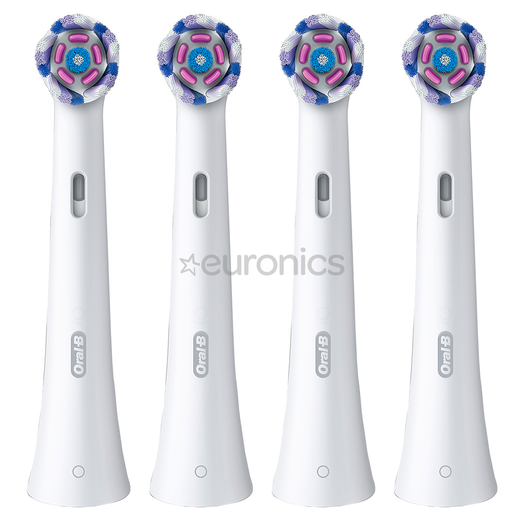 Braun Oral-B iO Radiant White, 4 pcs, white - Spare brush heads