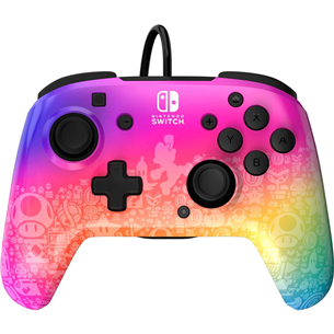 PDP Nintendo Switch Star Spectrum REMATCH Controller - Kontrolieris