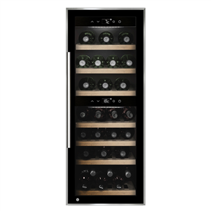 Caso WineComfort 38, 38 pudeles, augstums 104 cm, melna - Vīna skapis 00653