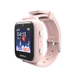 Super-G Active Pro, 4G, pink - Smartwatch for kids SUPERGACTIVEPRO-PINK