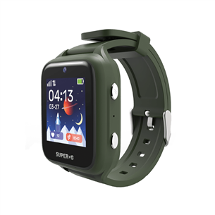 Super-G Active Pro, 4G, zaļa - Viedpulkstenis bērniem SUPERGACTIVEPRO-GREE