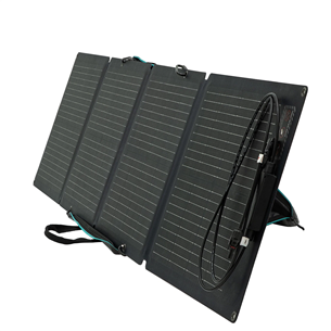 EcoFlow Solar Panel, 110 W, melna - Saules panelis