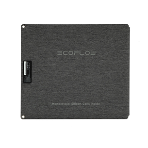 EcoFlow Solar Panel, 110 W, melna - Saules panelis