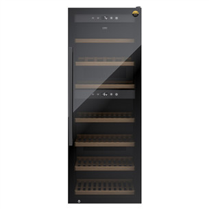 Caso WineExclusive 126 Smart, 126 бутылок, высота 159 см, черный - Винный шкаф 00729