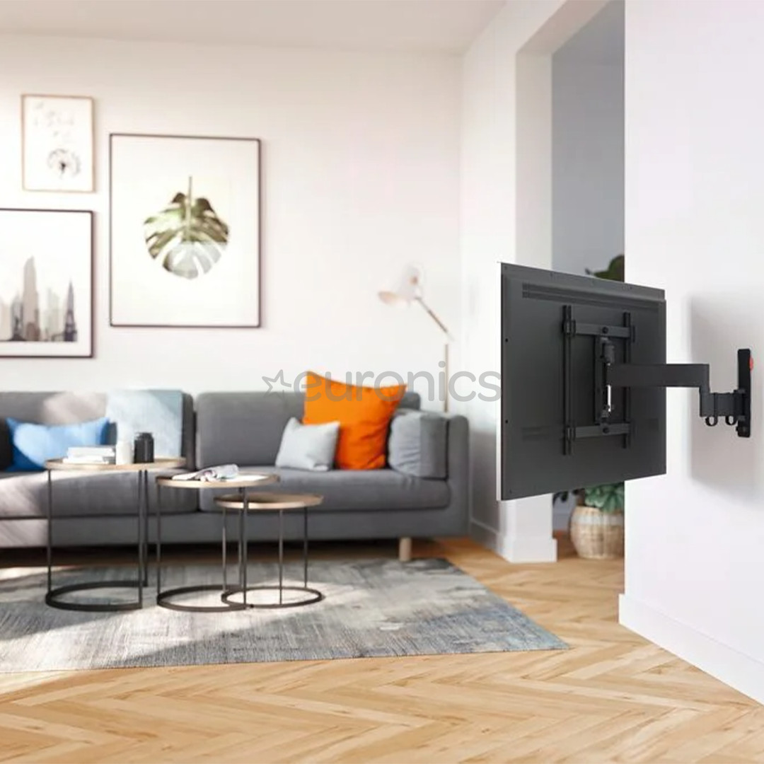 Vogel's Comfort Full-Motion, 32 - 65", maksimālais svars 25 kg, melna - Sienas stiprinājums televizoriem