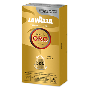 Lavazza Qualita Oro, 10 porcijas - Kafijas kapsulas 8000070053465
