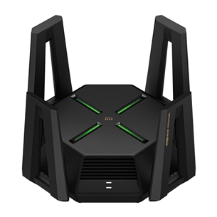 Xiaomi Mi Router AX9000, WiFi 6, melna - Bezvadu rūteris