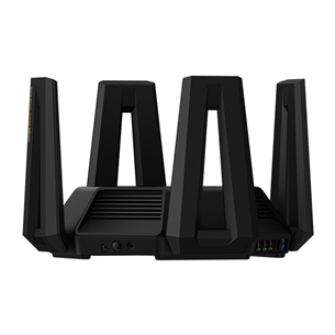 Xiaomi Mi Router AX9000, WiFi 6, melna - Bezvadu rūteris