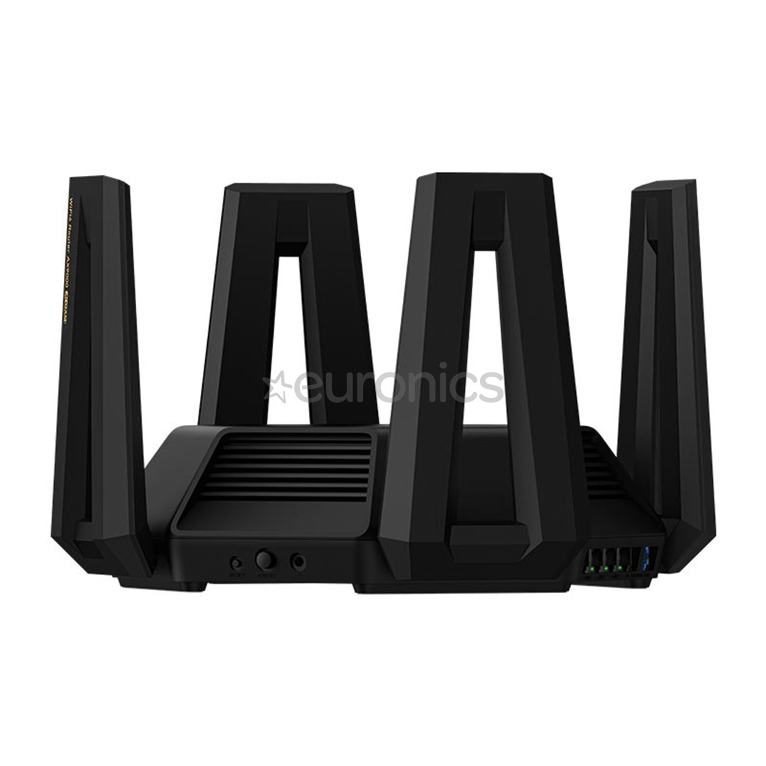 Xiaomi Mi Router AX9000, WiFi 6, black - WiFi router