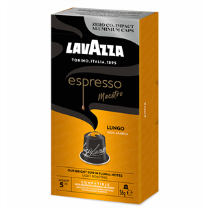 Lavazza Espresso Lungo, 10 porcijas - Kafijas kapsulas 8000070053571