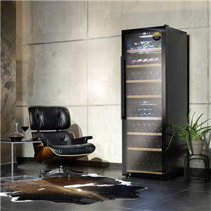 Caso WineExclusive 180 Smart, 180 bottles, height 187 cm, black - Wine Cooler