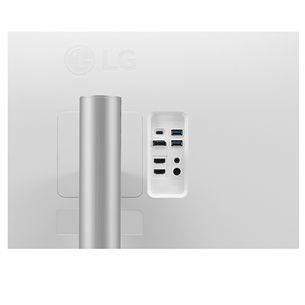 LG 32UP550N, 32'', UltraFine, Ultra HD, HDR, USB-C, sudraba/balta - Monitors