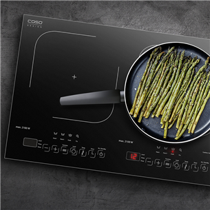 Caso ProGourmet 3500, 3500 W, black - Double Induction Hob