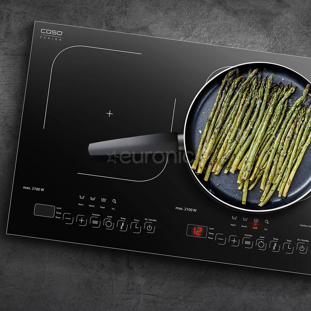 Caso ProGourmet 3500, 3500 W, melna - Indukcijas galda plīts