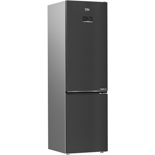 Beko, Beyond, NoFrost, 355 L, height 204 cm, dark grey - Refrigerator