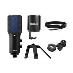 RODE NT-USB+, melna - Mikrofons