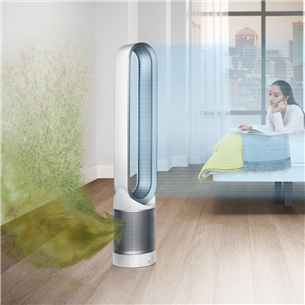 Dyson Pure Cool, balta/sudraba - Gaisa attīrītājs