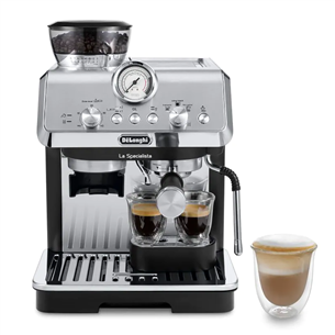 DeLonghi La Specialista Arte, stainless steel - Manual espresso machine EC9155.MB