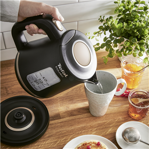 Tefal Includeo, 2400 W, 1 L, melna - Tējkanna