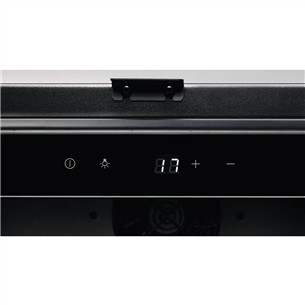 Electrolux 500, ietilpība: 52 pudeles, augstums 82 cm, melna - Iebūvējams vīna skapis