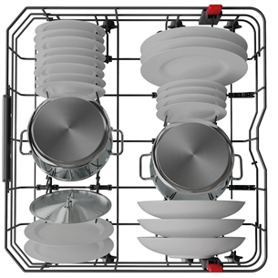 Whirlpool, Hygenic+, 14 place settings - Built-in Dishwasher