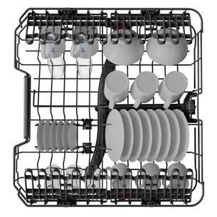 Whirlpool, Hygenic+, 14 комплектов посуды - Интегрируемая посудомоечная машина