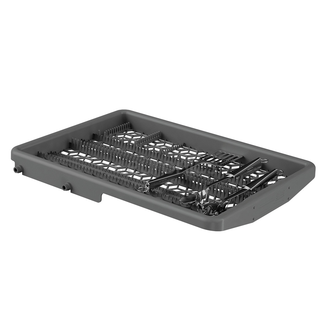 Whirlpool, 10 komplekti, platums 45 cm, sudraba - Trauku mazgājamā mašīna