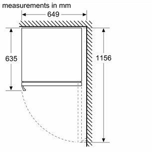 Bosch Series 6, 44 бутылки, высота 82 см, черный - Интегрируемый винный шкаф