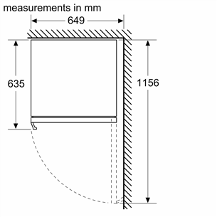 Bosch Series 6, 44 pudeles, augstums 82 cm, melna - Iebūvējams vīna skapis