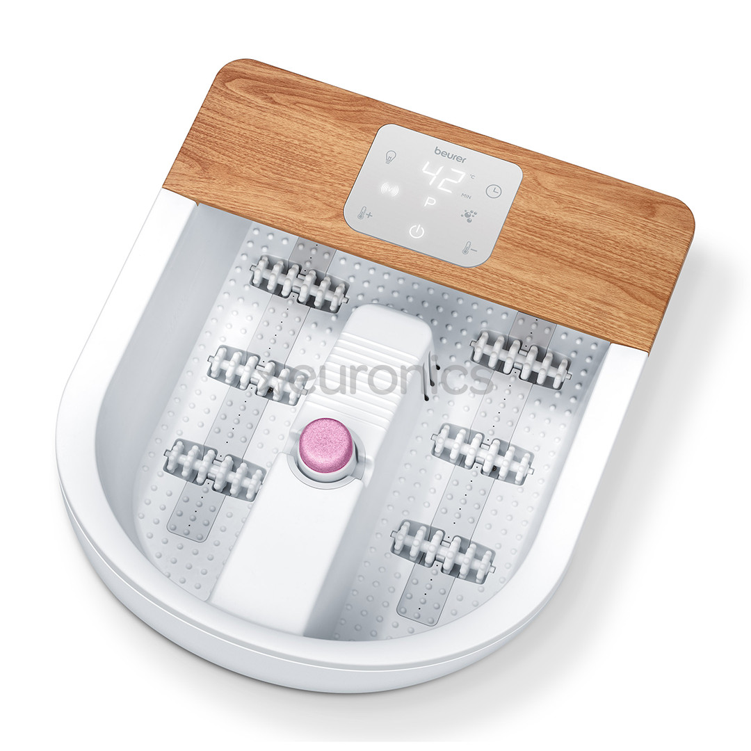 Beurer Wellness foot spa, balta - Kāju masāžas vanniņa