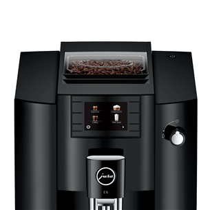 JURA E6 Piano Black - Espresso machine