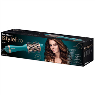 Beurer Ocean, 2 в 1, 1000 Вт, зеленый - Фен-щетка