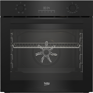 Beko, Beyond, 6 functions, 72 L, black - Built-in Oven BBIE17300B